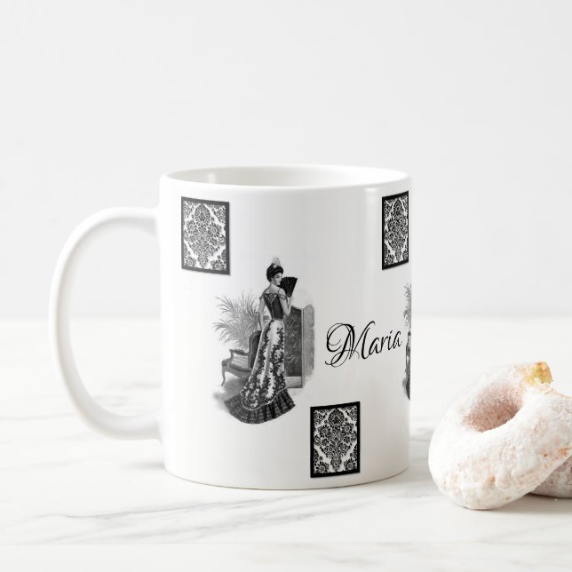 Mug Musique vintage (Avec donut)