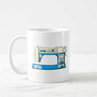 Mug Musique Vintage à mâchoire bleue