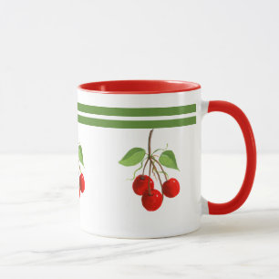 Mug Musique vintage aux cerises