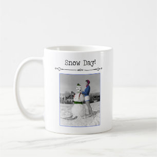 Mug Musique Vintage du Jour de la Neige