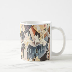 Mug Musique Vintage, Jazz Art Déco, Rhapsody en Bleu