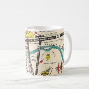 Mug Musique vintage Retro Reno Nevada