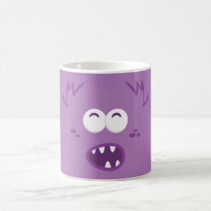 Mug Musique visage pourpre de monstre