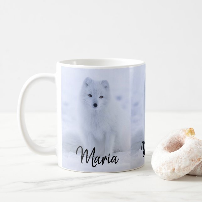 Mug Musique White Fox (Avec donut)