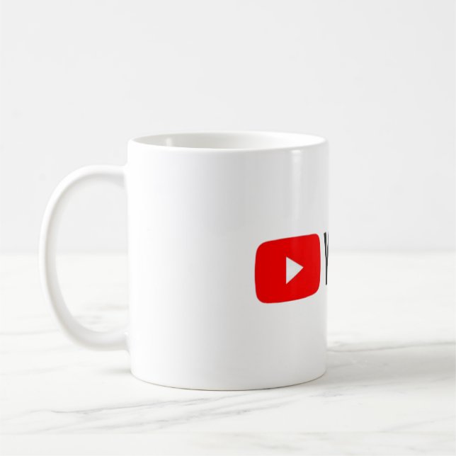 Mug Musique Youtube de haute qualité (Gauche)