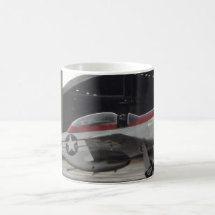 Mug Mustang du dos en forme de losange P-51