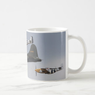 Mug mustangs b-17 et p-51
