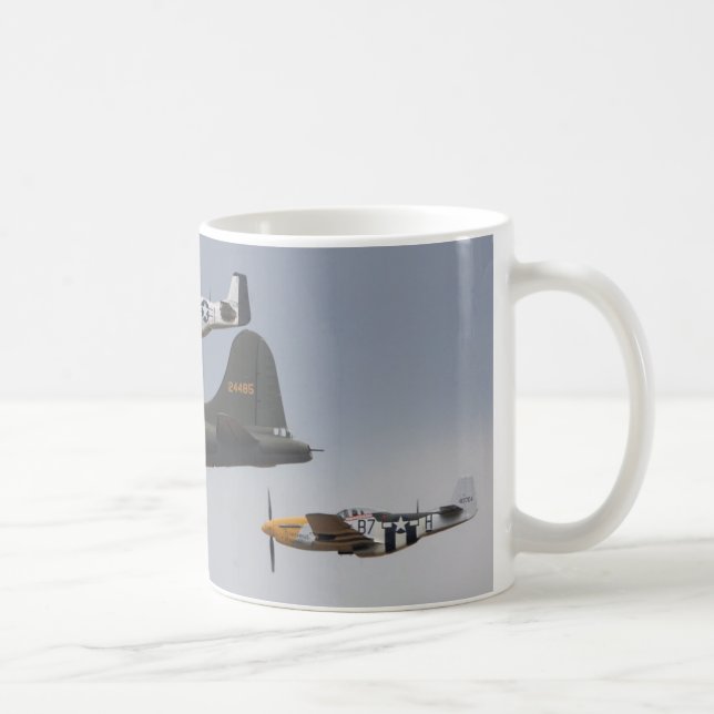 Mug mustangs b-17 et p-51 (Droite)