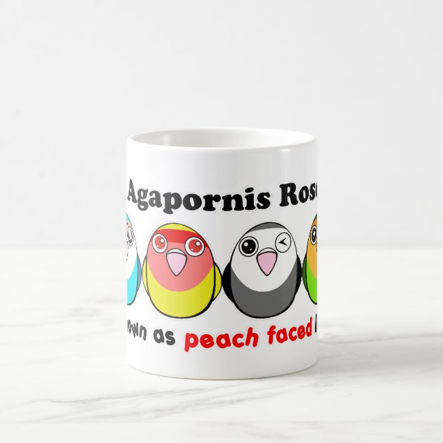 Mug Mutations de couleur de perruche (Centre)