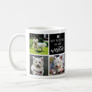 Mug My Bestie is My Westie Amoureux des chiens Photo C
