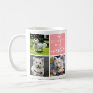 Mug My Bestie is My Westie Amoureux des chiens Photo C