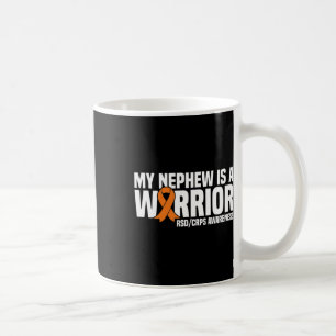 Mug My Nephew Est Un Guerrier Orange Ribbon Rsdcrps Co