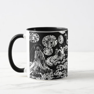 Mug My Super Halloween black and white