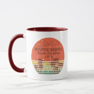 Mug Myrtle Beach Caroline du Sud vintage
