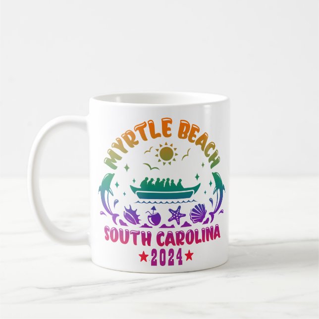 Mug Myrtle Beach Magic - South Carolina Adventures (Gauche)