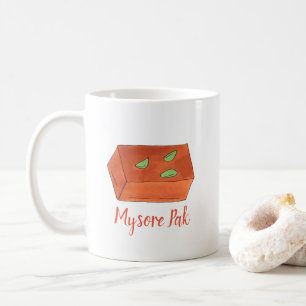 Mug Mysore Pak Indian Sweet Bakery Pâtisserie Chef Ali