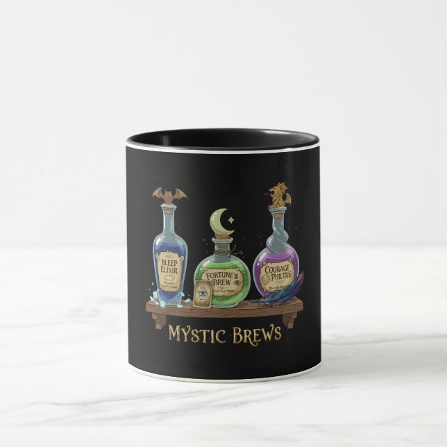 Mug Mystic Brews | Whimsical Witchy Potions & Elixirs (Centre)