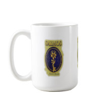 Mystic Golden Key & Bloom: Elegant Logo Design Cof