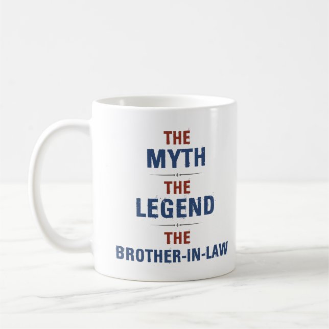 Mug Mythe Légende Frère-en-droit (Gauche)