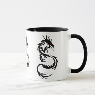 Mug Mythique Dragon Tribal, Année du Dragon Design