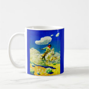 Mug N.C. Wyeth cowboy