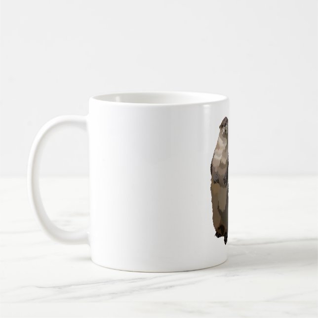 Mug N est pour North American River Otter Keeper (Gauche)