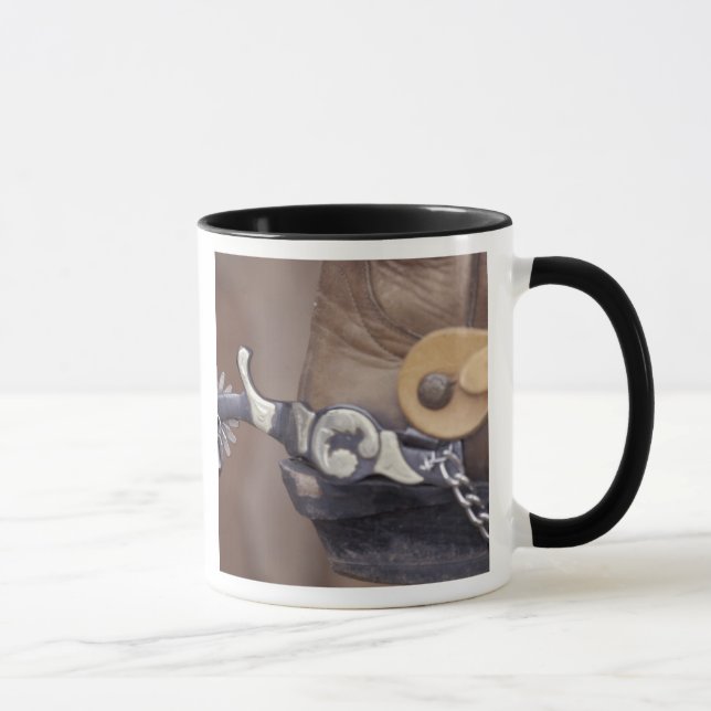 Mug Na, les Etats-Unis, Texas, botte de cowboy de (Droite)