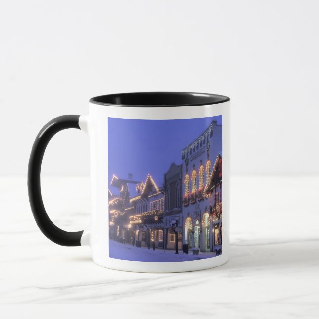 Mug NA, USA, Washington, Leavenworth. Rue principale (Gauche)
