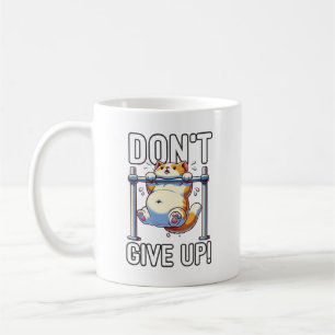 Mug N'abandonnez pas - Mignonne entraînement de chat M
