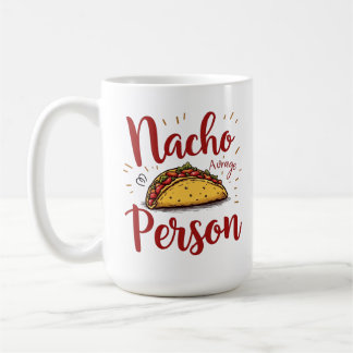 Mug Nacho Conception moyenne des personnes