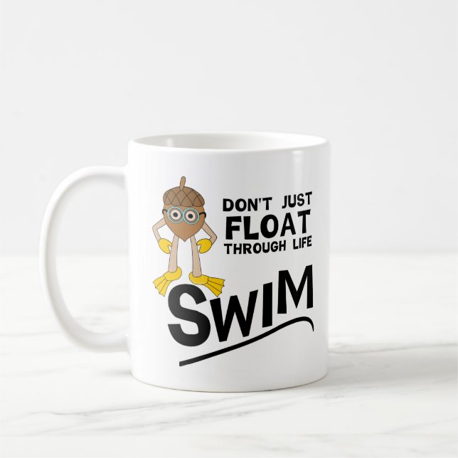 Mug Nager à travers la vie (Gauche)