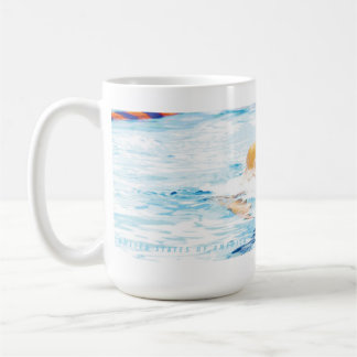 Mug Nageur Chadsey de course de sein