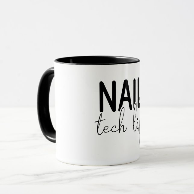 Mug Nail Tech Life (Devant gauche)