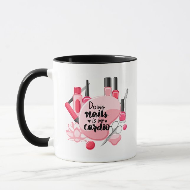 MUG NAILS QUOTE DESIGN (Gauche)