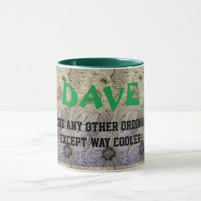 Mug - Names (Dave) (Center)