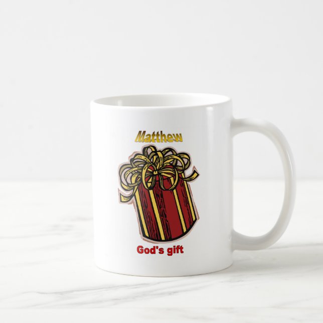 Mug Names&Meanings - Matthew (Droite)
