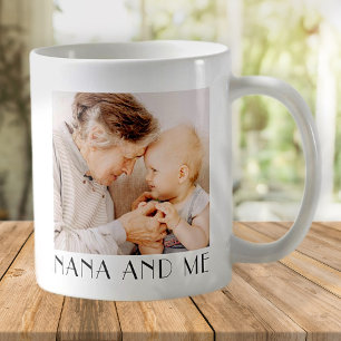 Mug Nana And Me Minimalist Modern Chic Photo