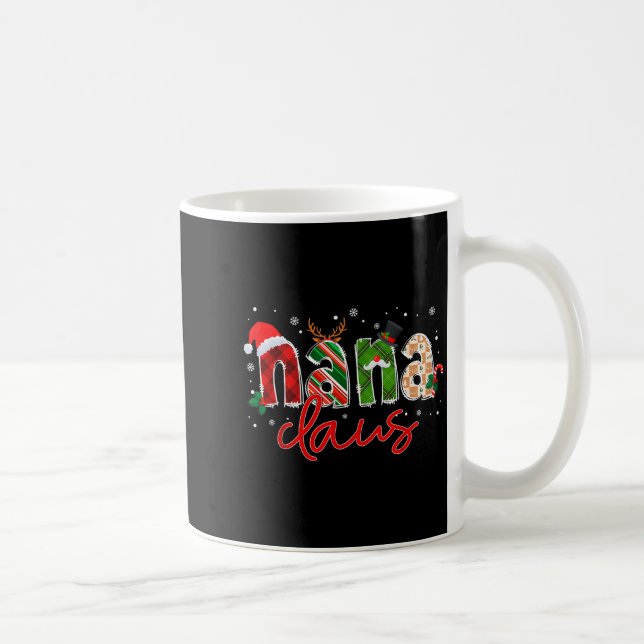 Mug Nana Claus Santa Claus Family Matching Christmas P (Droite)