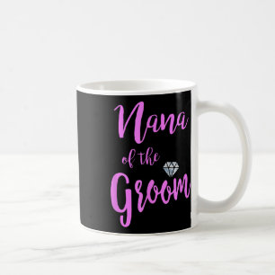 Mug Nana De La Groom T Chemise Mariage nuptiale anneau