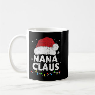 Mug Nana grand-mère claus lumières de Noël corresponda
