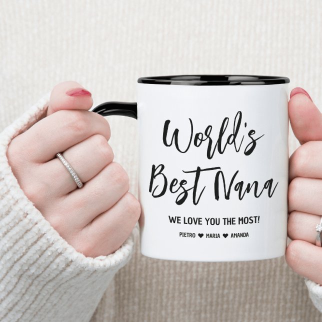 Mug Nana Grandkids World's Best (Créateur téléchargé)