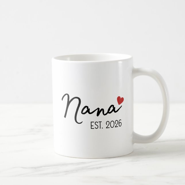 Mug Nani Nana Est 2026 Set, New Indian Grandparent (Droite)