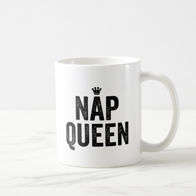 Mug nap queen girls sommeil mode drôle tumblr (Droite)
