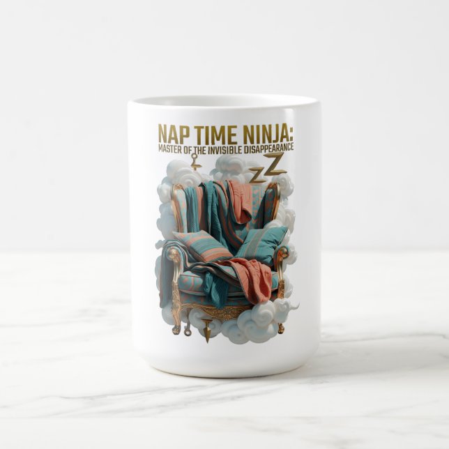 Mug Nap Time Ninja T Shirt (Centre)