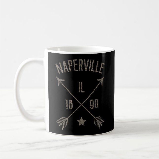 Mug Naperville Il Sweat - shirt à capuche Style Boho P (Gauche)