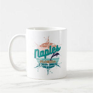 Mug Naples Florida Retro Vintage Explosion coucher de
