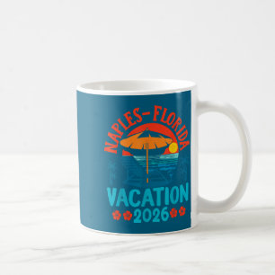 Mug Naples Floride 2026 Vacances en famille Plage Été