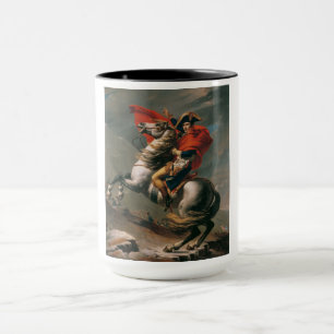 Mug Napoléon à cheval, bataille du col Saint-Bernard