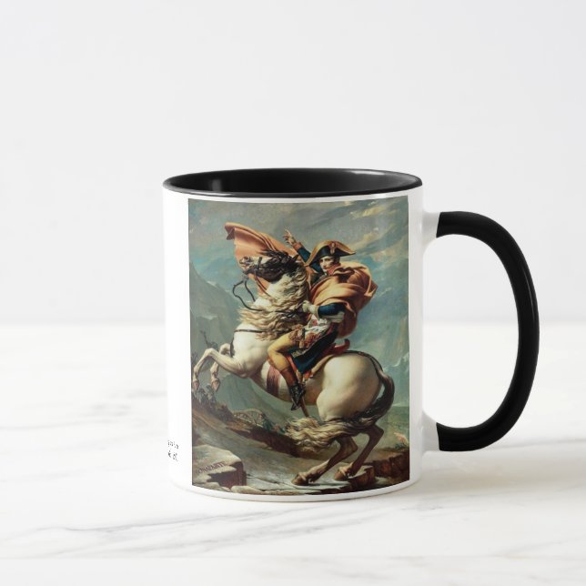 Mug Napoléon croisant les Alpes (Droite)