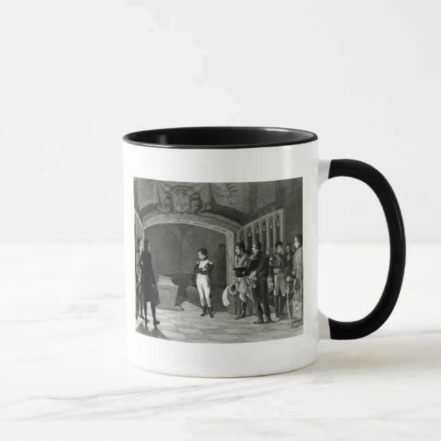 Mug Napoléon méditant avant la tombe (Droite)